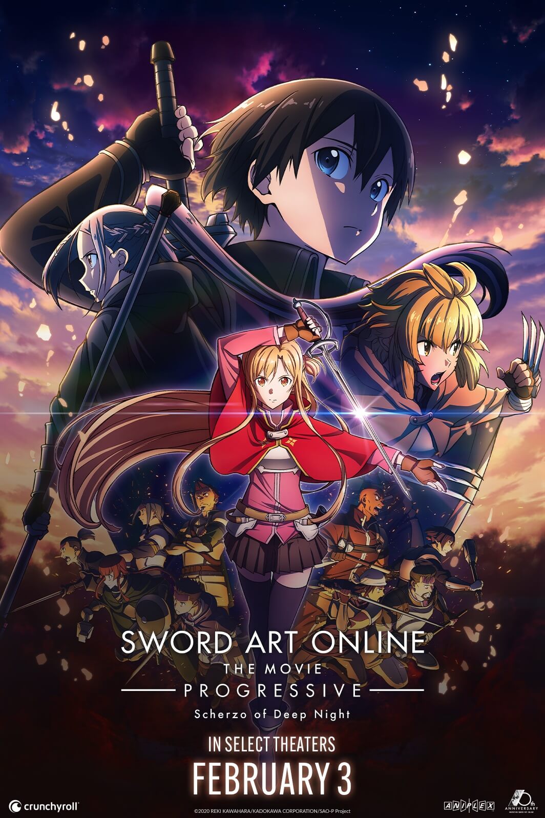 Crunchyroll - Novo filme da franquia Sword Art Online Progressive
